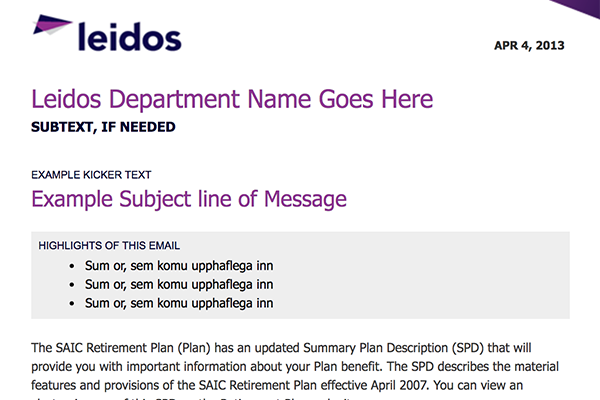 Leidos Emails thumbnail